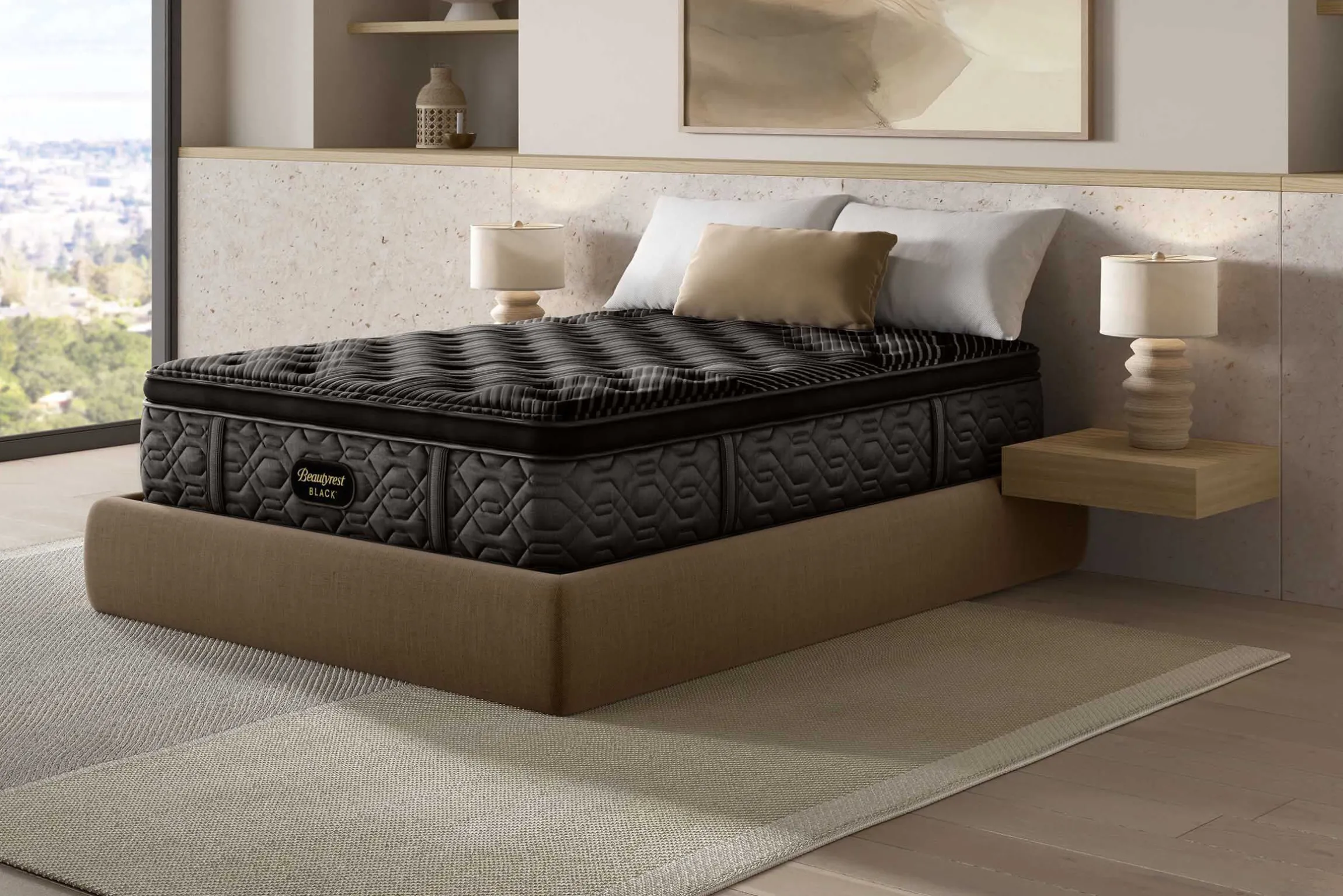 Beautyrest Black Series One Plush Pillow Top Mattress 14.5"