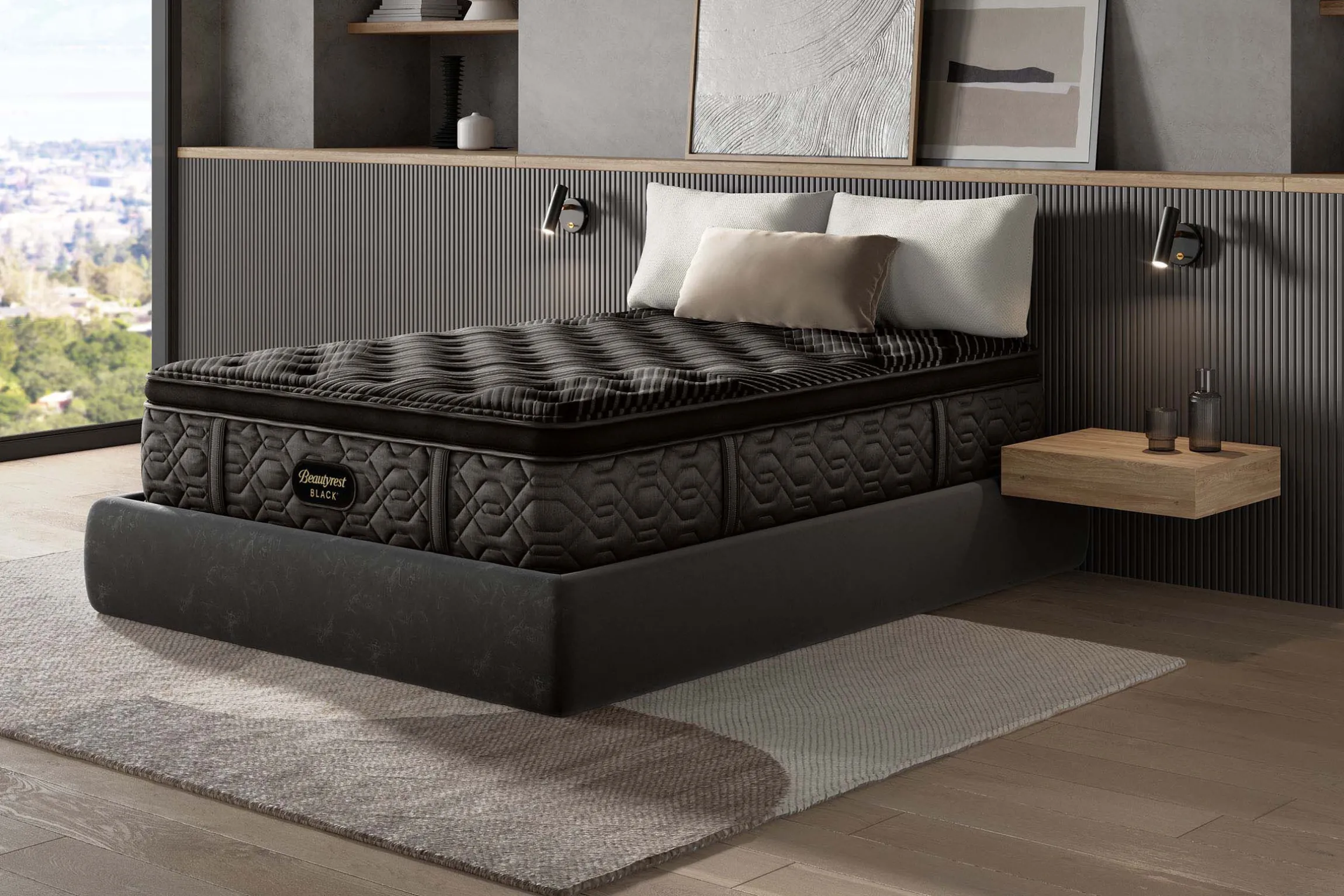 Beautyrest Black Series One Medium Pillow Top Mattress 14.75"