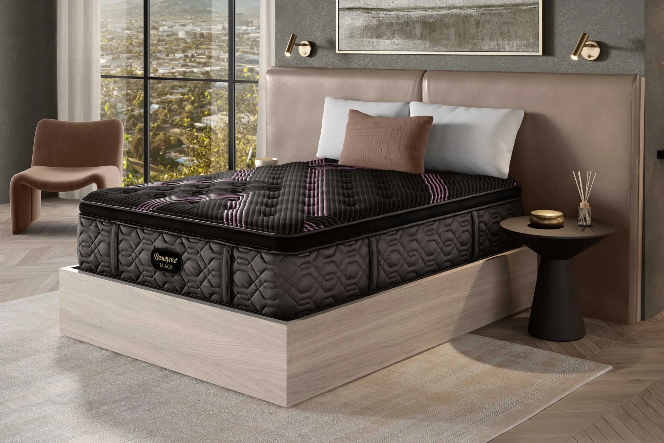 Beautyrest Black Series Two Medium Pillow Top Mattress 16.5"