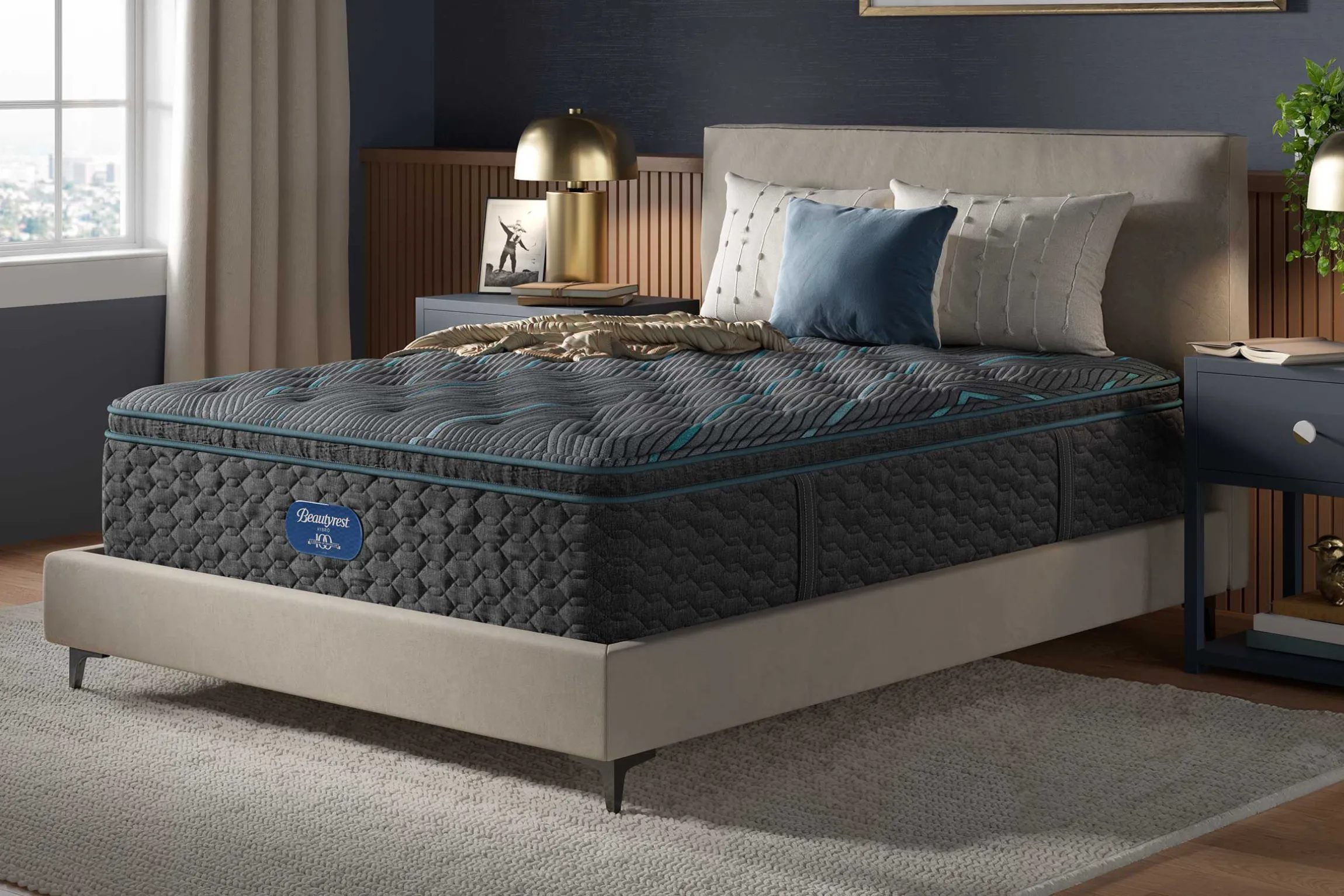 Beautyrest Core Level 2 Plush Pillow Top Mattress 14.75"