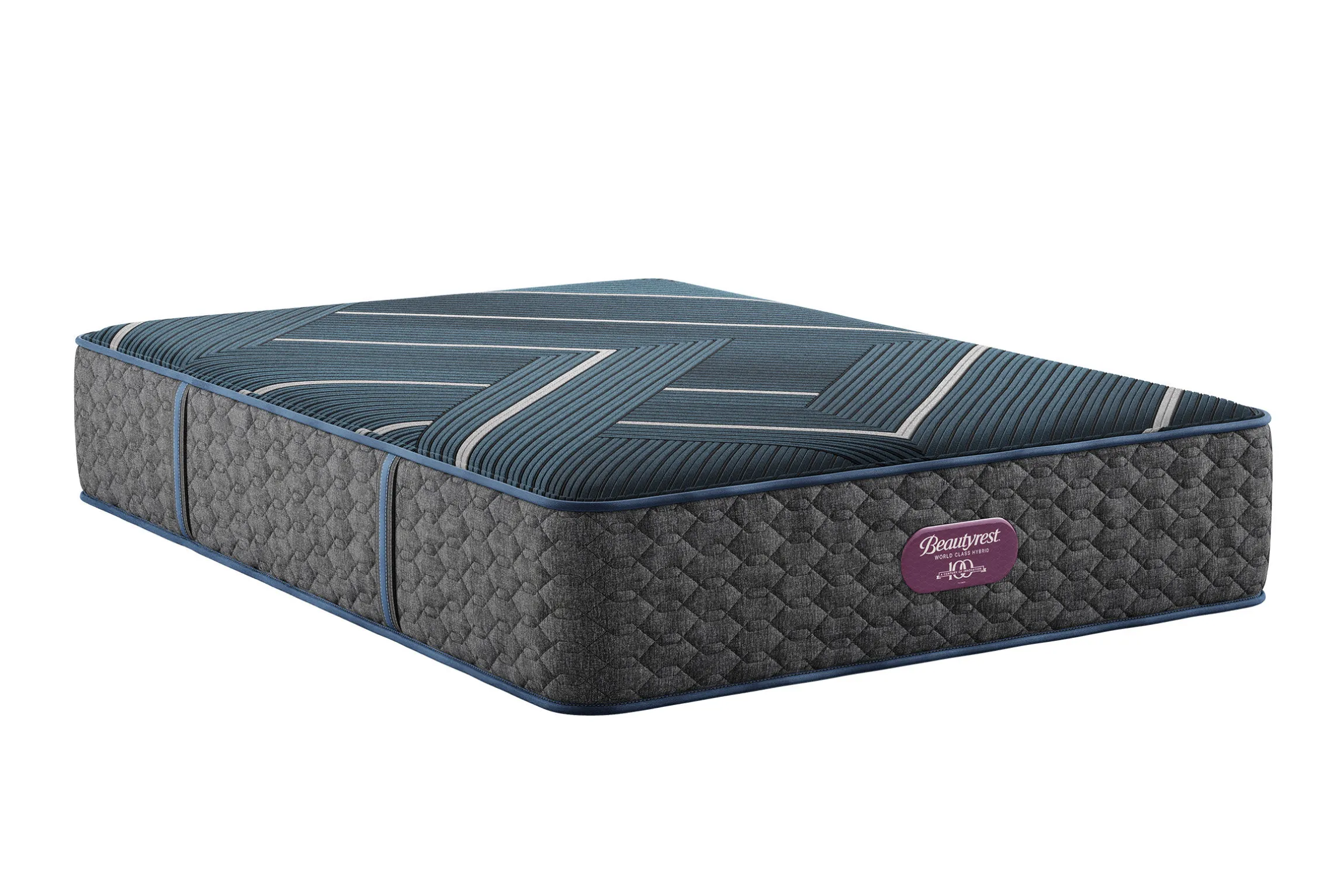 Beautyrest World Class Hybrid Level 4 Hybrid Plush Tight Top Mattress 13.5"