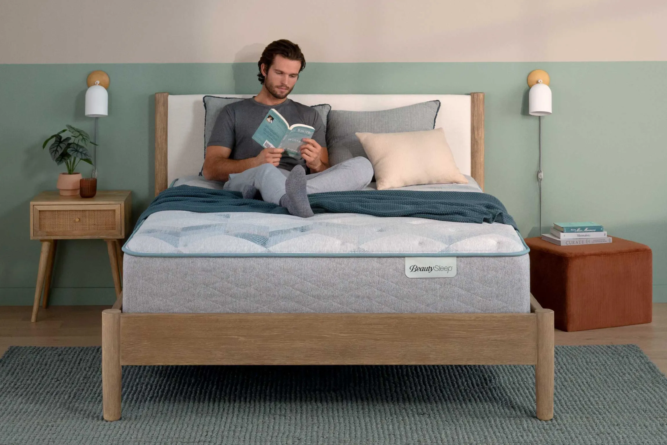 BeautySleep Dream Weaver Plush Tight Top Mattress 13.75"