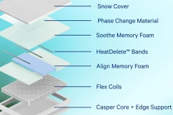 Casper Snow Max Medium Firm Mattress 14"