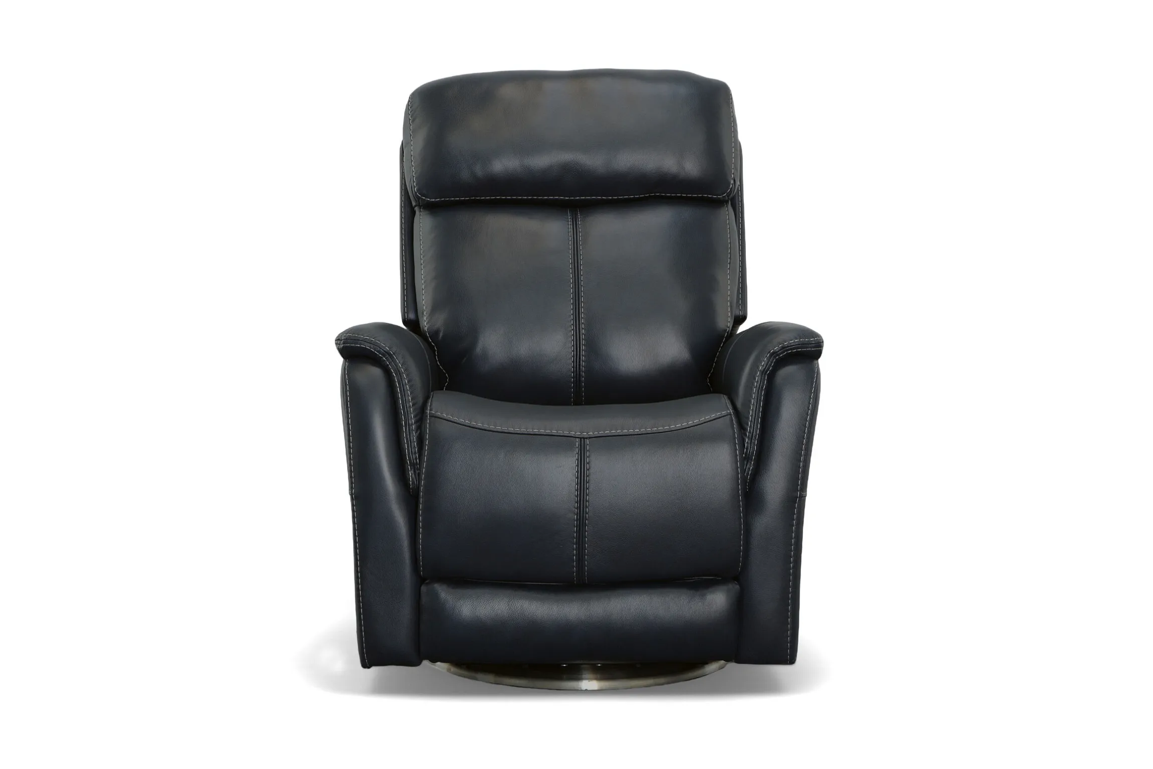 Flexsteel MOV 360 View Swivel Power Recliner w/Power Headrest And Lumbar
