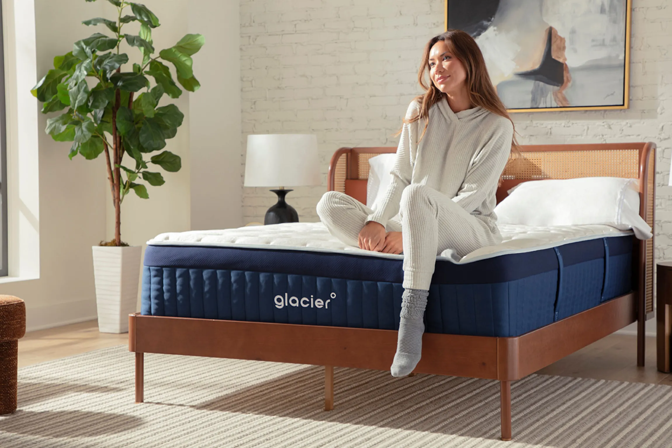 Glacier Summit Hybrid Medium Pillow Top Mattress 13"