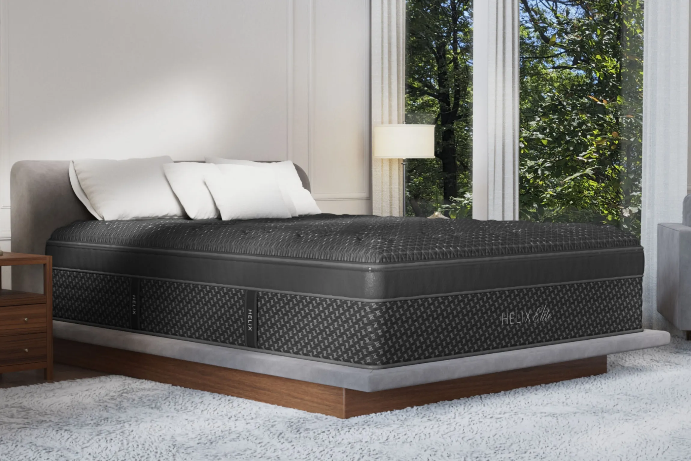 Helix Elite Twilight Firm Euro-Top Mattress 15"