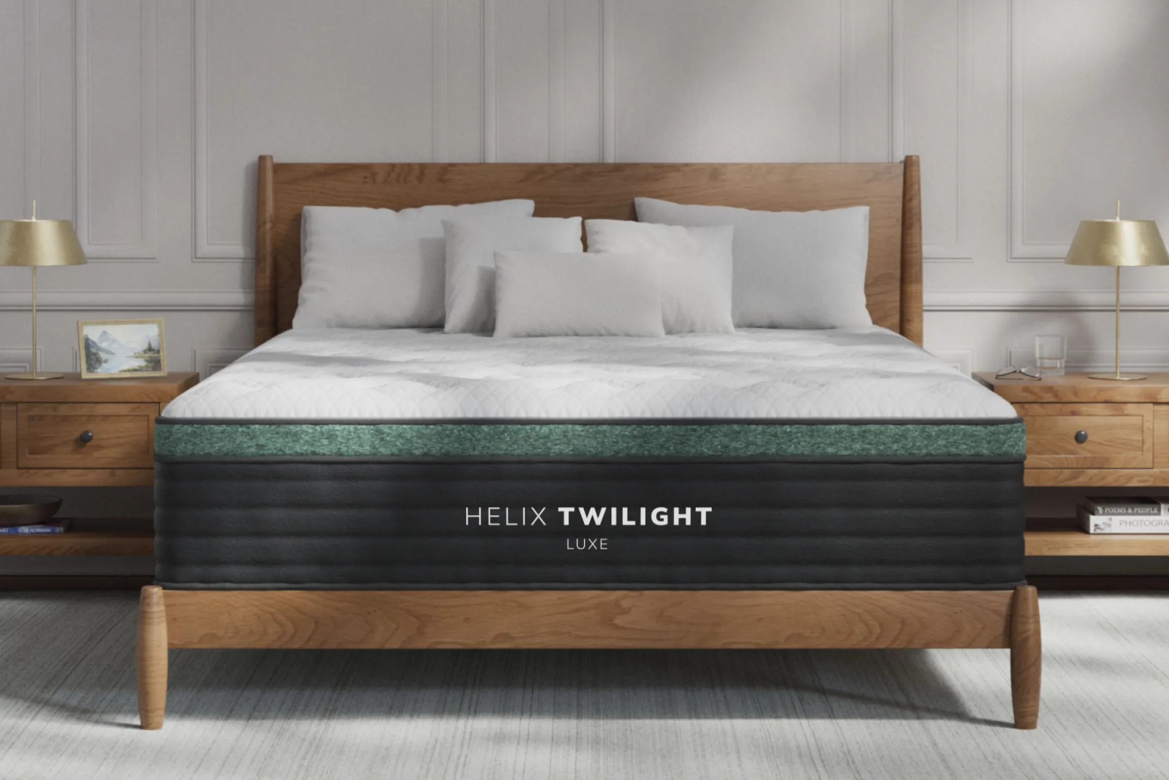 Helix Luxe Twilight Firm Euro-Top Mattress 13.5"