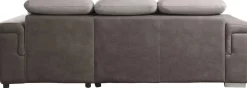 Homelegance Alfio Sectional with pullout bed and hidden storage