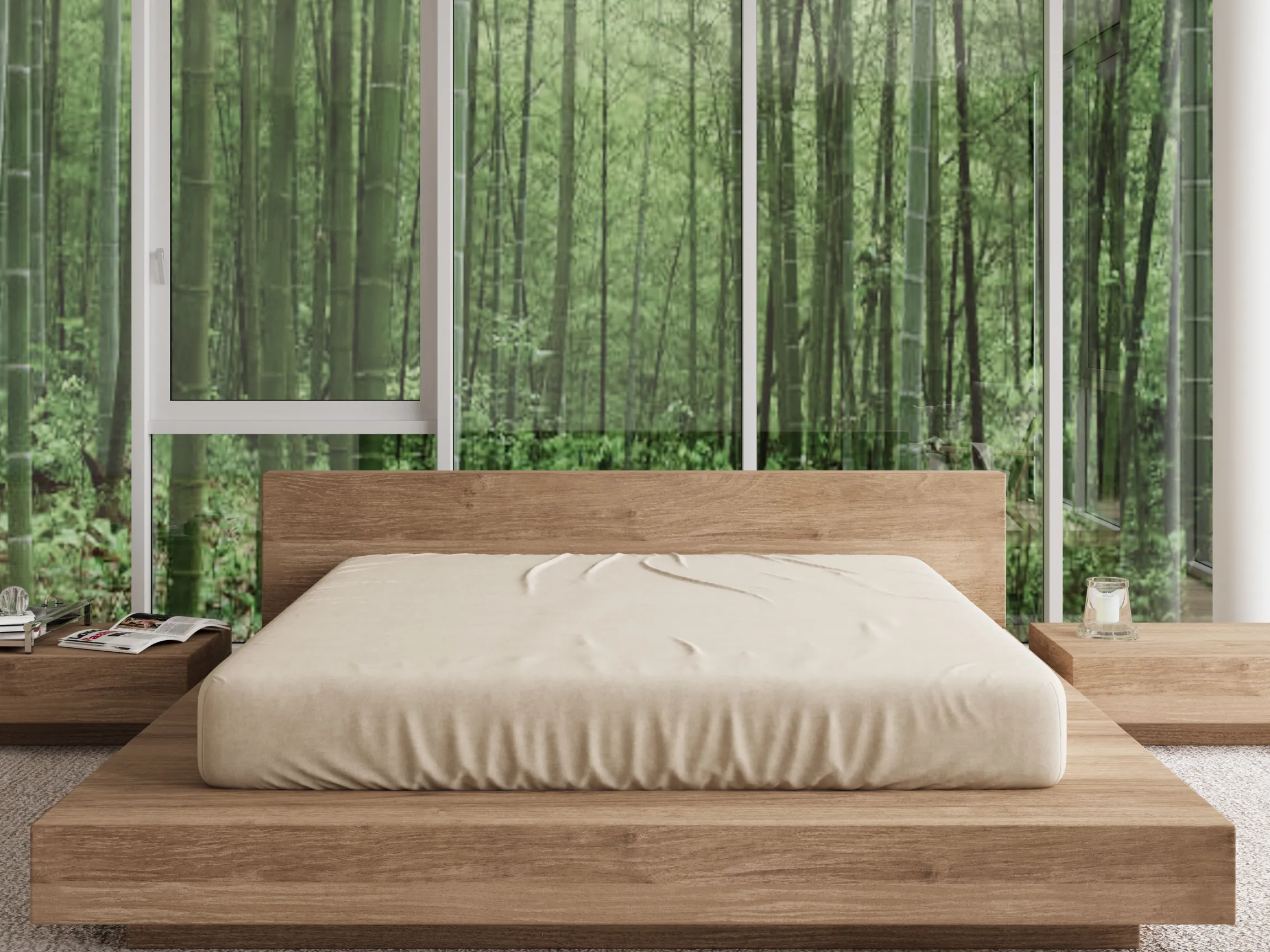 iSleep Shop Natural Bamboo Sheet Set