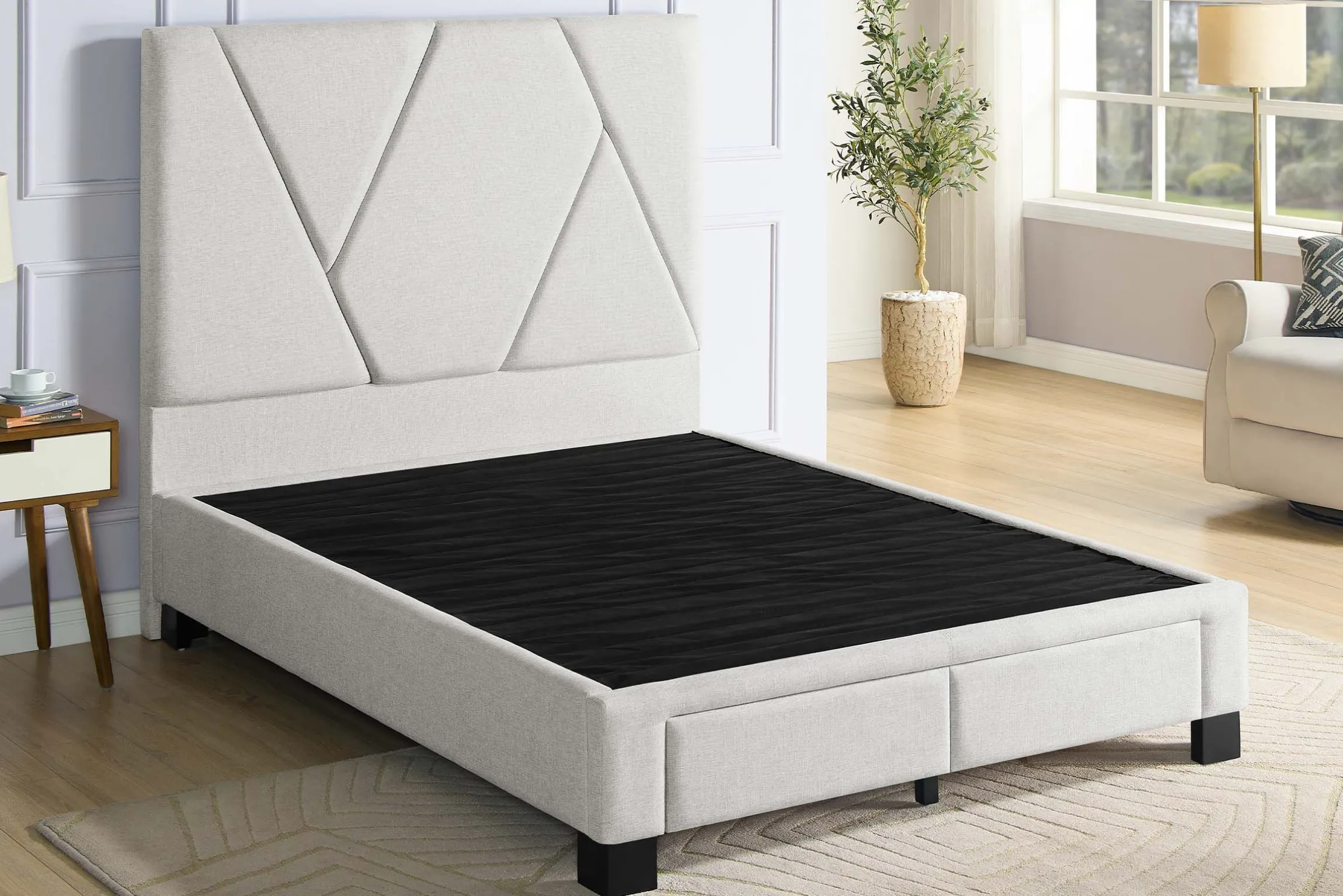 Legends Home Modern Storage Bed Complete
