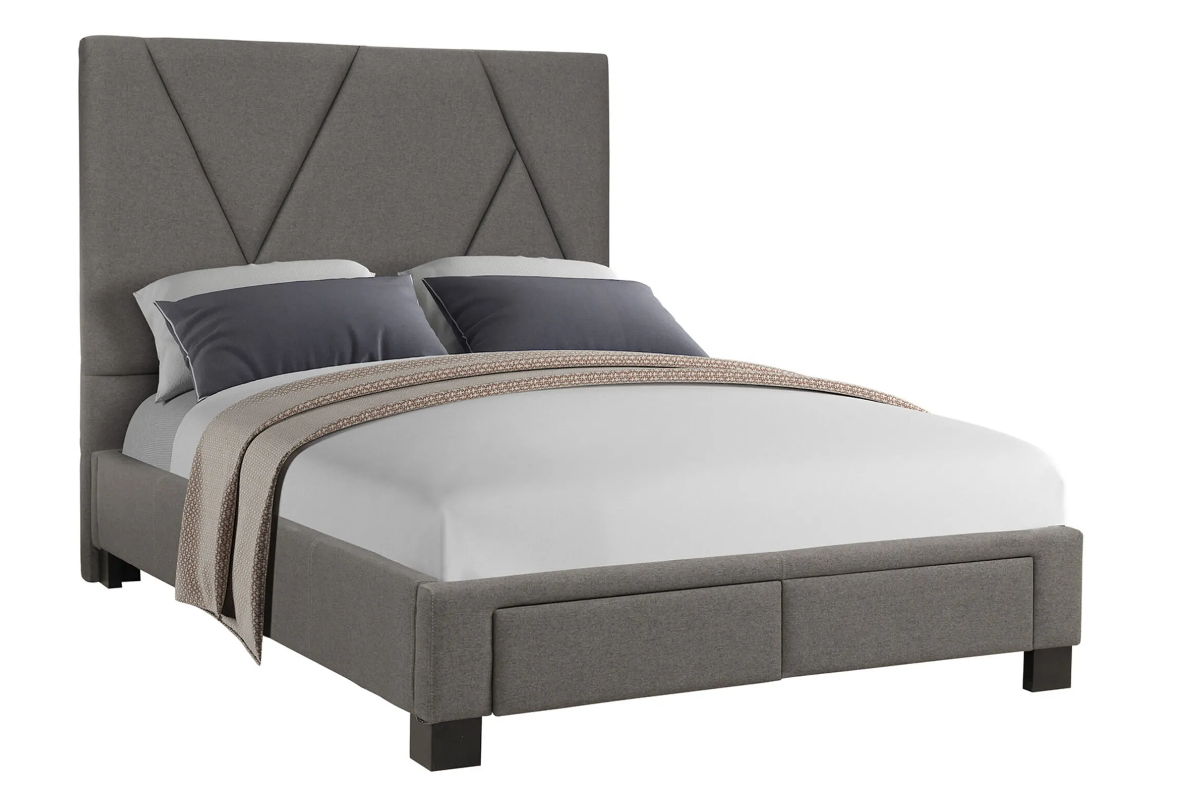 Legends Home Modern Storage Bed Complete
