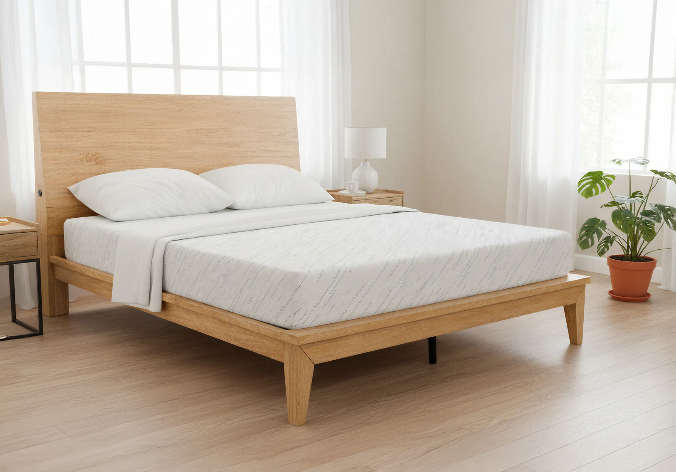 Mancini's Sleepworld Harbor Hybrid Luxury Firm Mattress 10"