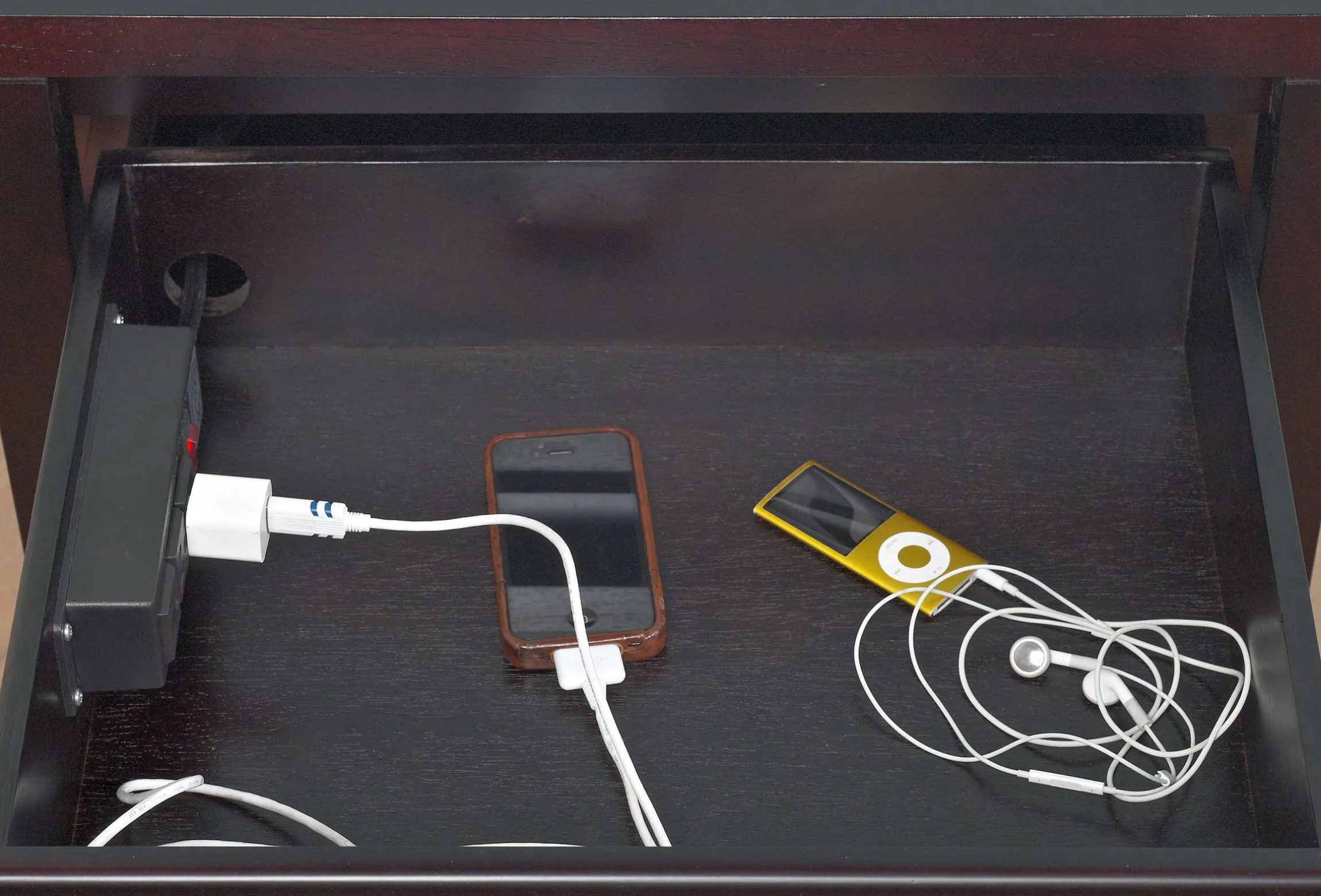 Modus Nevis Nightstand with Power Outlet