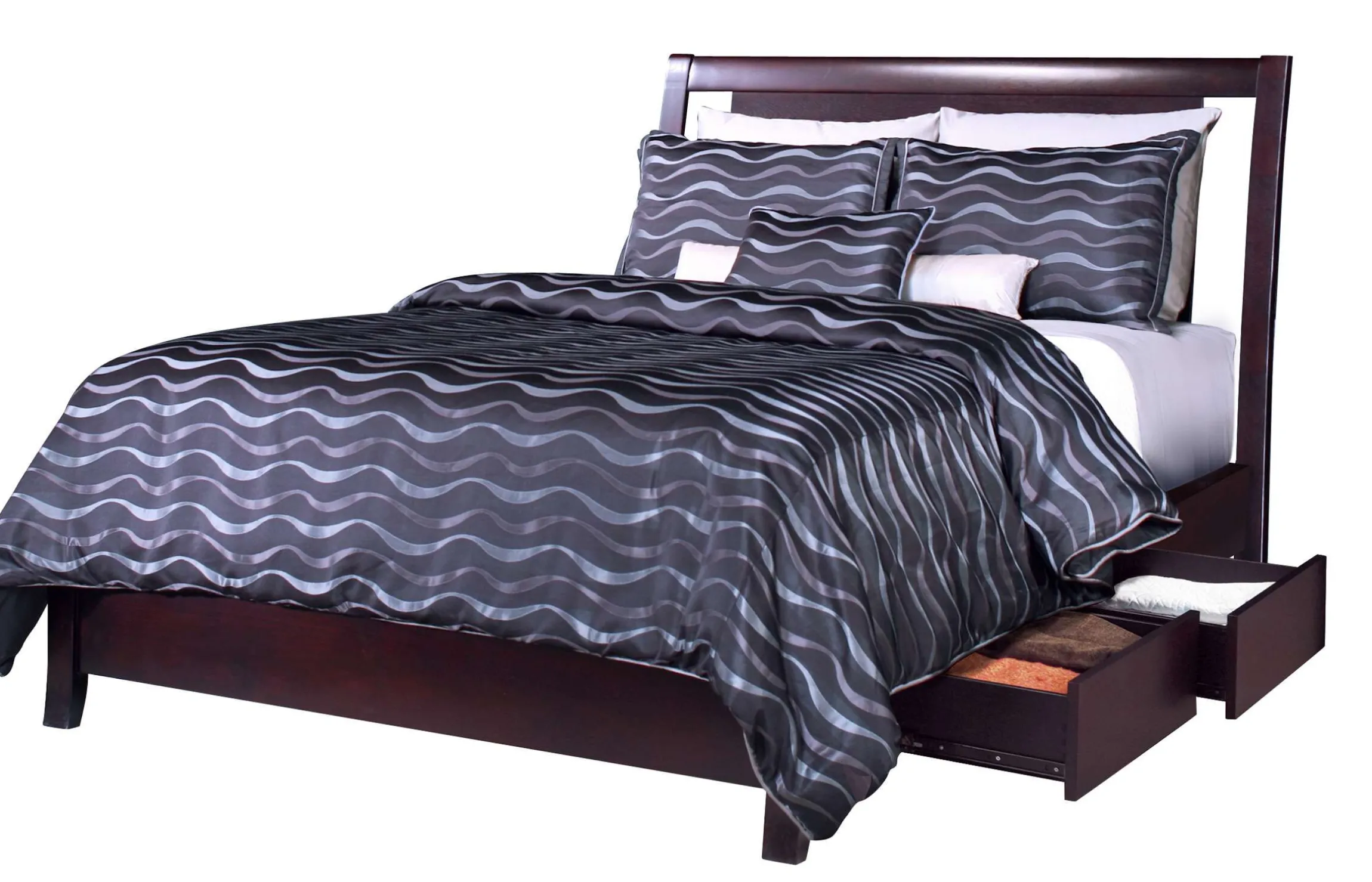 Modus Nevis Panel Storage Bed Complete