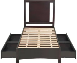 Modus Nevis Panel Storage Bed Complete