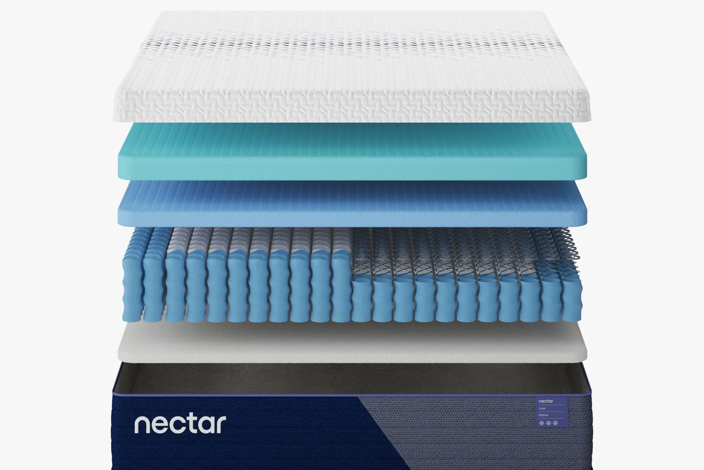 Nectar Luxe Hybrid Luxury Firm Mattress 14"