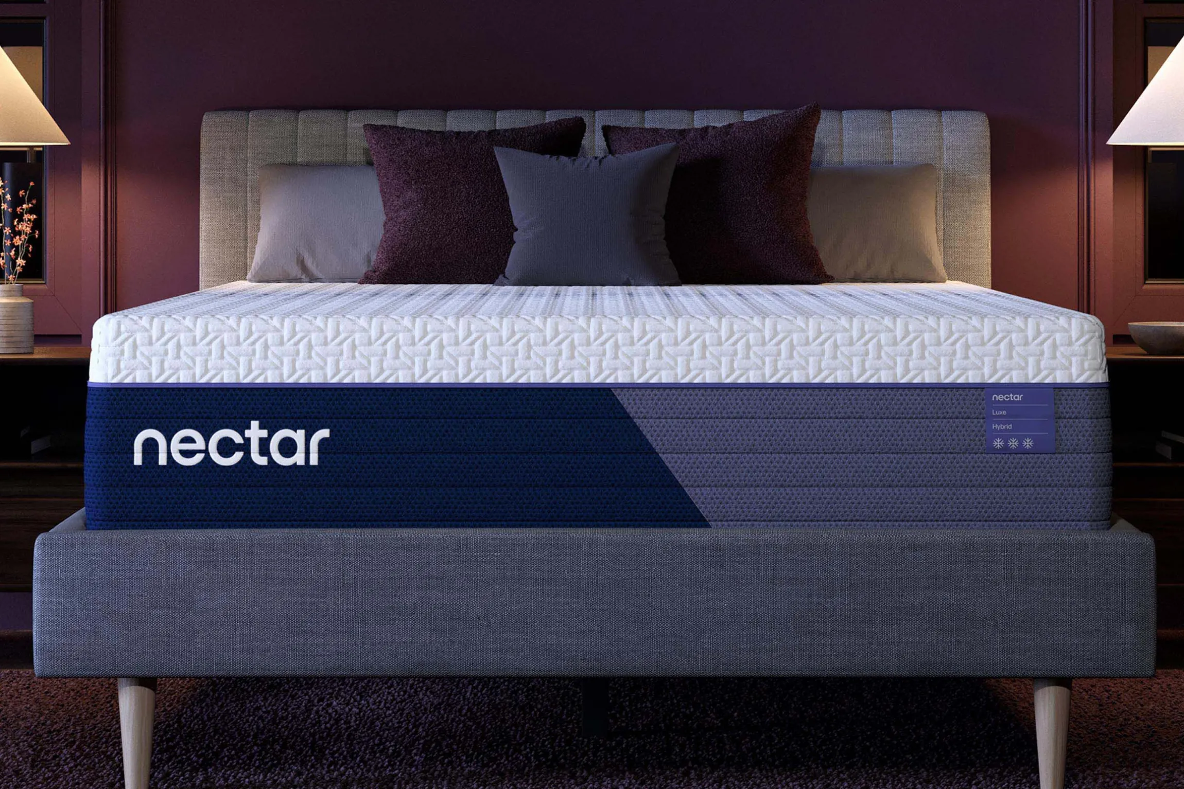 Nectar Luxe Hybrid Luxury Firm Mattress 14"