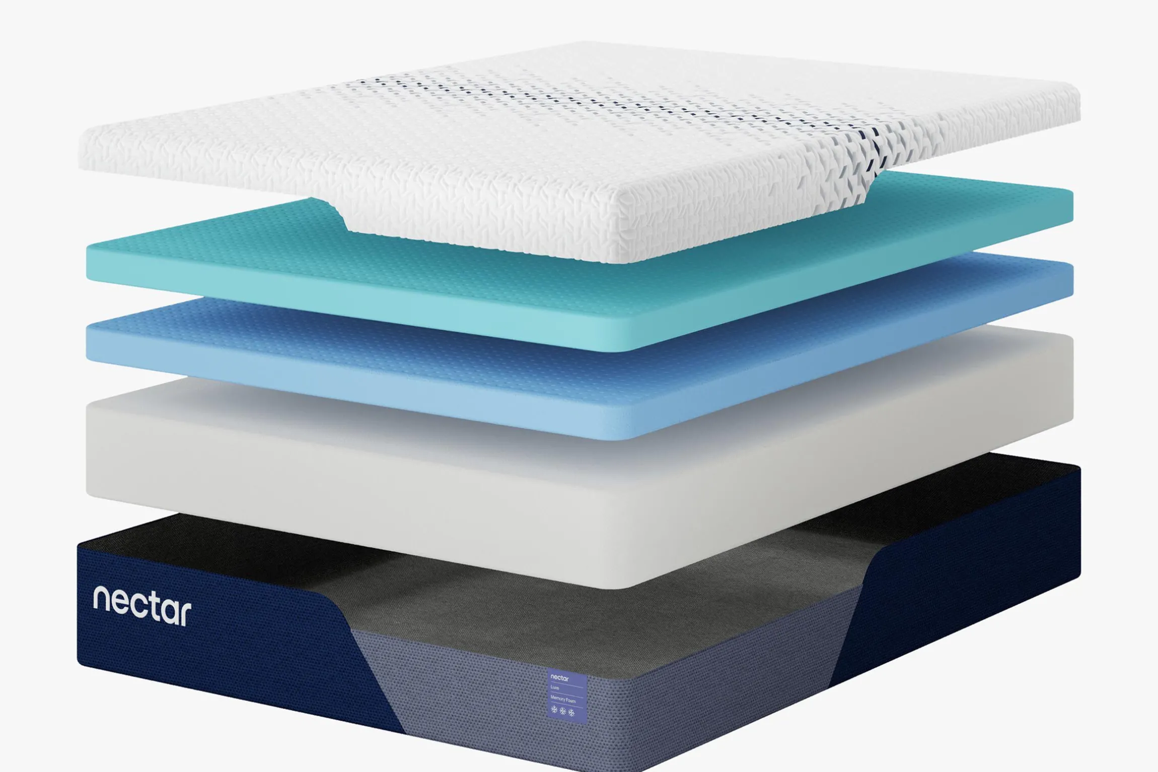 Nectar Luxe Memory Foam Luxury Firm Mattress 14"