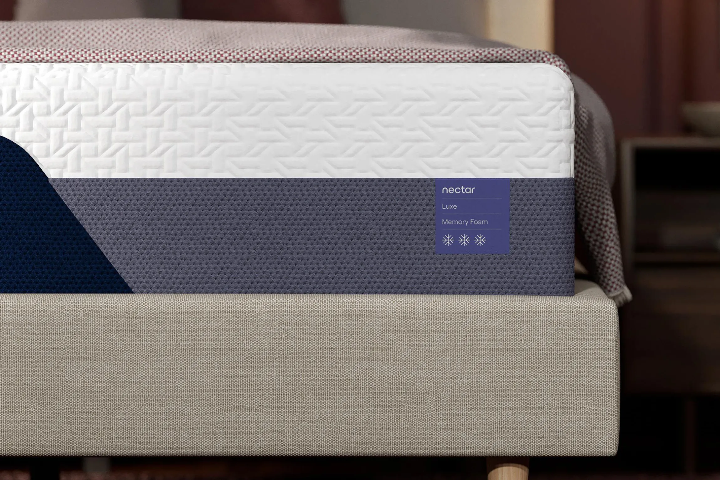 Nectar Luxe Memory Foam Luxury Firm Mattress 14"