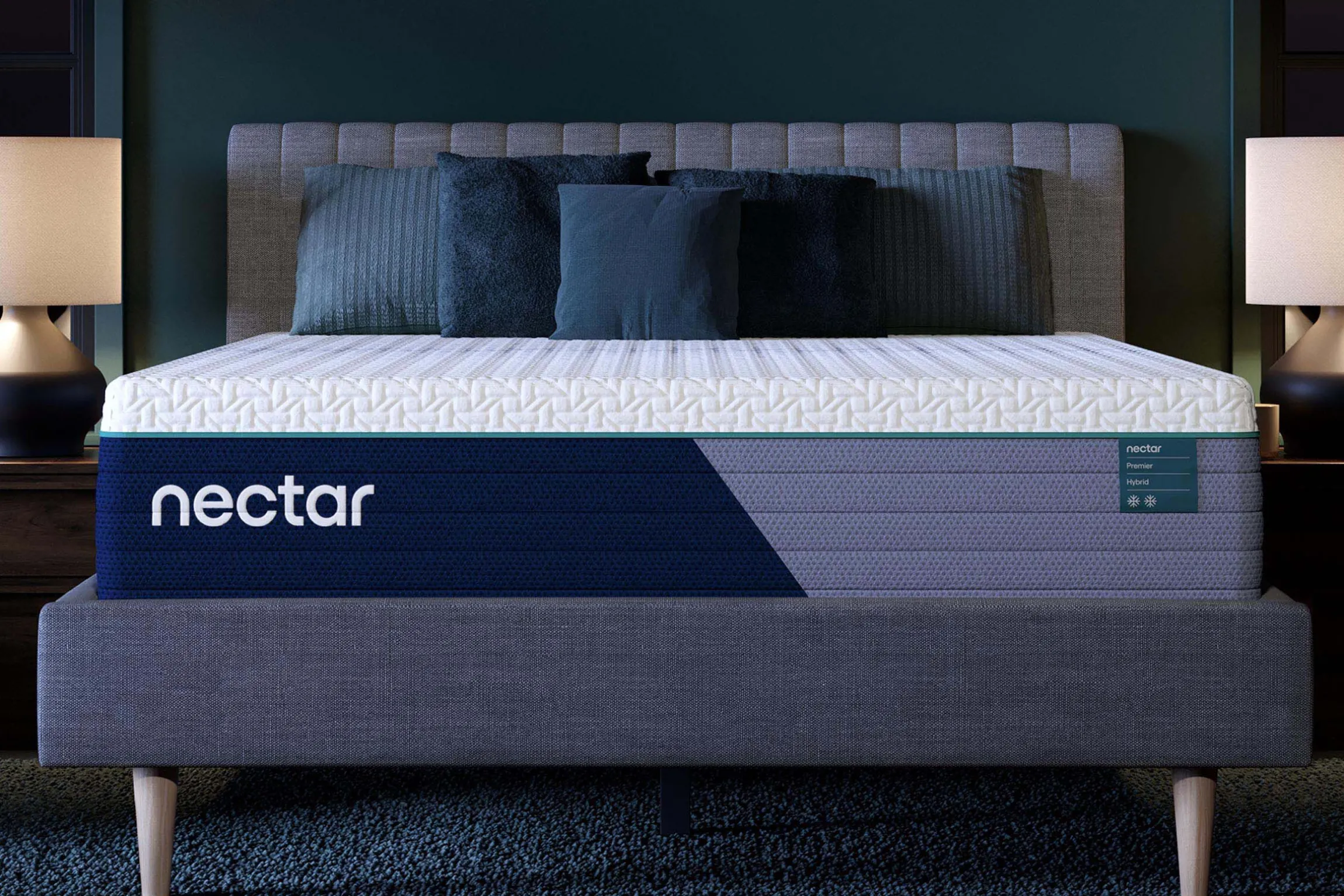 Nectar Premier Hybrid Medium Firm Mattress 13"