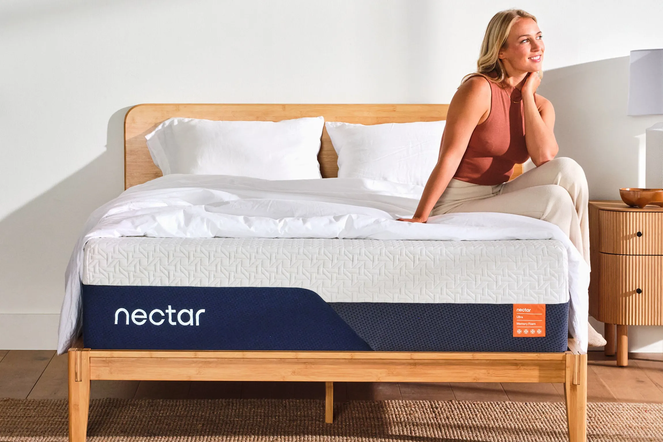 Nectar Ultra Memory Foam Luxury Firm Mattress 15"
