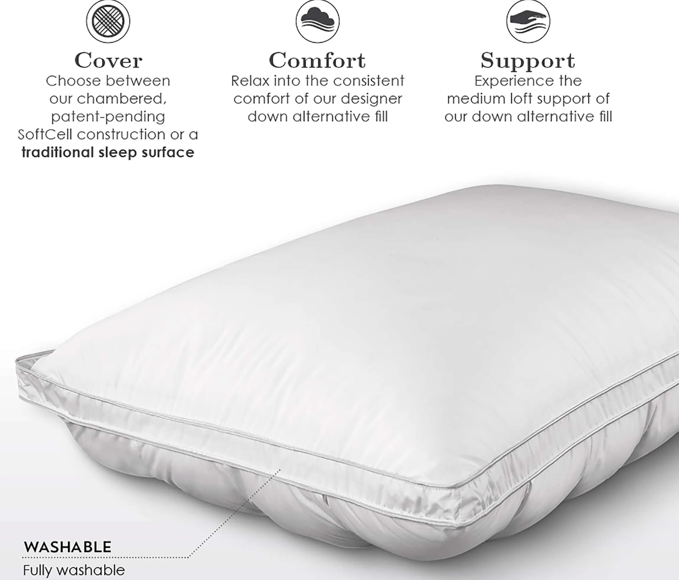 Purecare Fabrictech SoftCell Lite Pillow