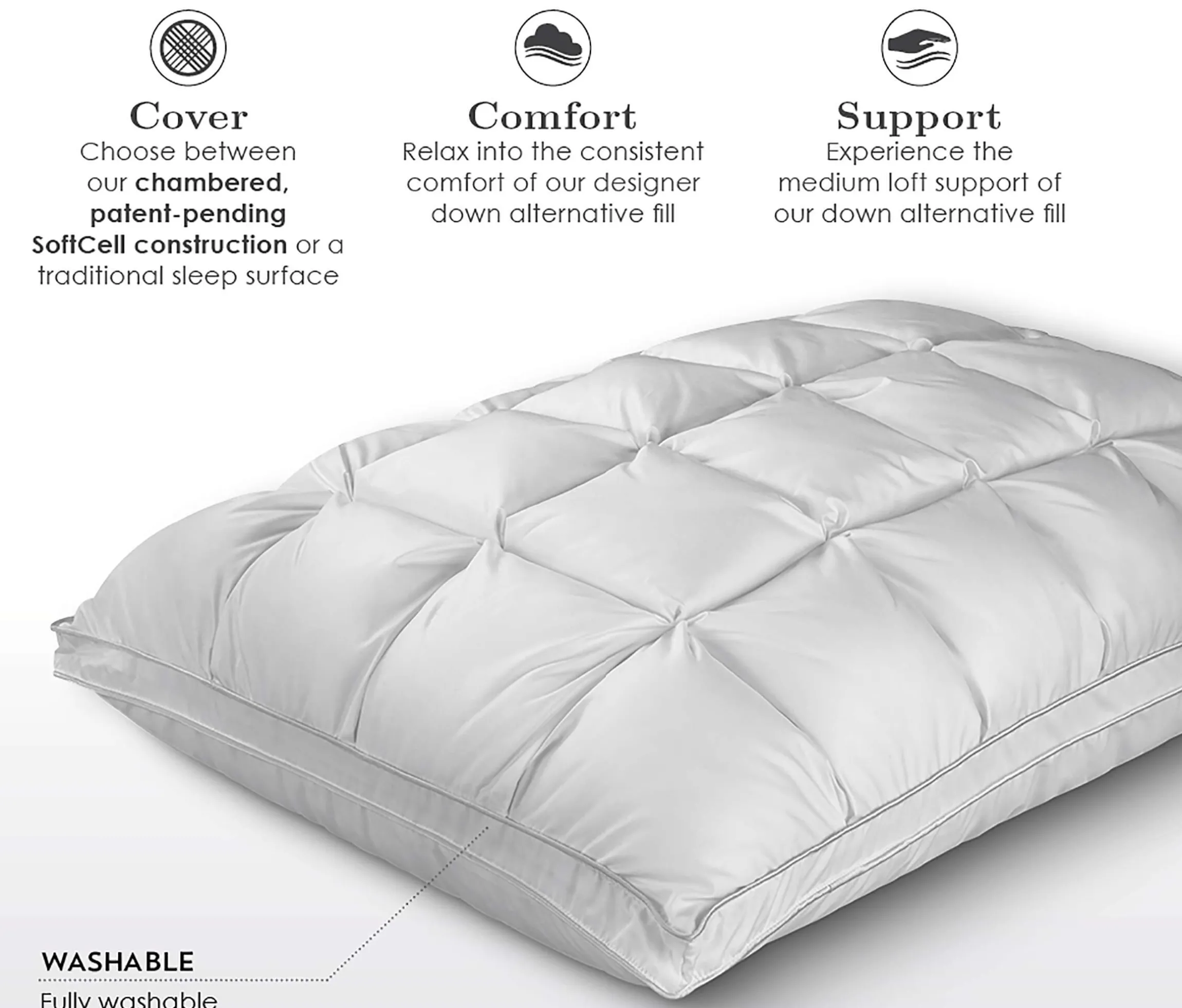 Purecare Fabrictech SoftCell Lite Pillow