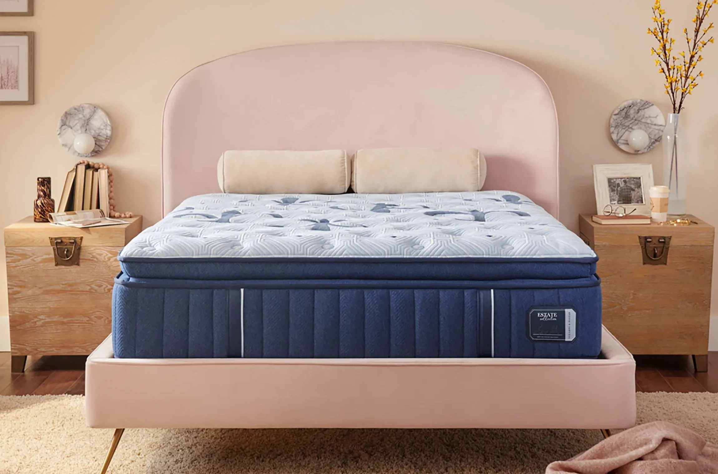 Stearns and Foster Estate Firm Pillow Top Mattress 15"